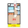 LIGHTS（ライツ） 1Kの間取り
