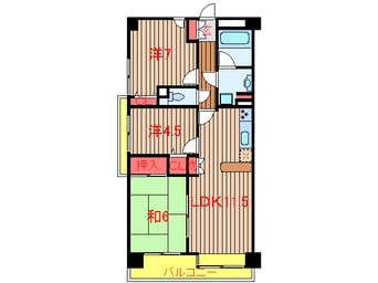 間取図 習志野台野村ハイツ