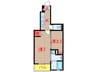 京成松戸線/鎌ケ谷大仏駅 徒歩3分 1階 築13年 2Kの間取り