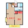 京成松戸線/習志野駅 徒歩22分 1階 築22年 1LDKの間取り
