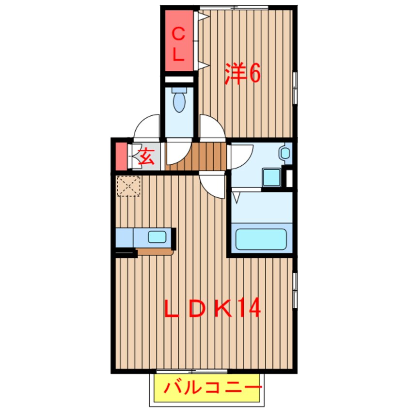 間取図 東葉高速鉄道/八千代緑が丘駅 徒歩11分 2階 築13年