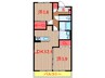 東葉高速鉄道/八千代緑が丘駅 徒歩10分 3階 築12年 2LDKの間取り