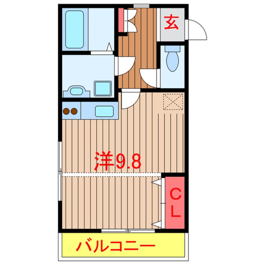間取図 メゾン習志野Ⅱ