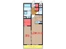 京成松戸線/薬園台駅 徒歩4分 1階 築10年 1LDKの間取り