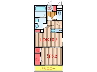 間取図 サンボナール（薬園台）
