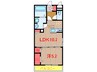サンボナール（薬園台） 1LDKの間取り