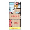 サンボナール（薬園台） 1LDKの間取り