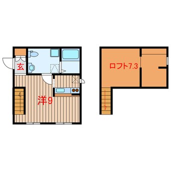 間取図 新京成電鉄新京成線/習志野駅 徒歩9分 1階 築8年