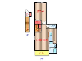 間取図 リヴェールⅡ
