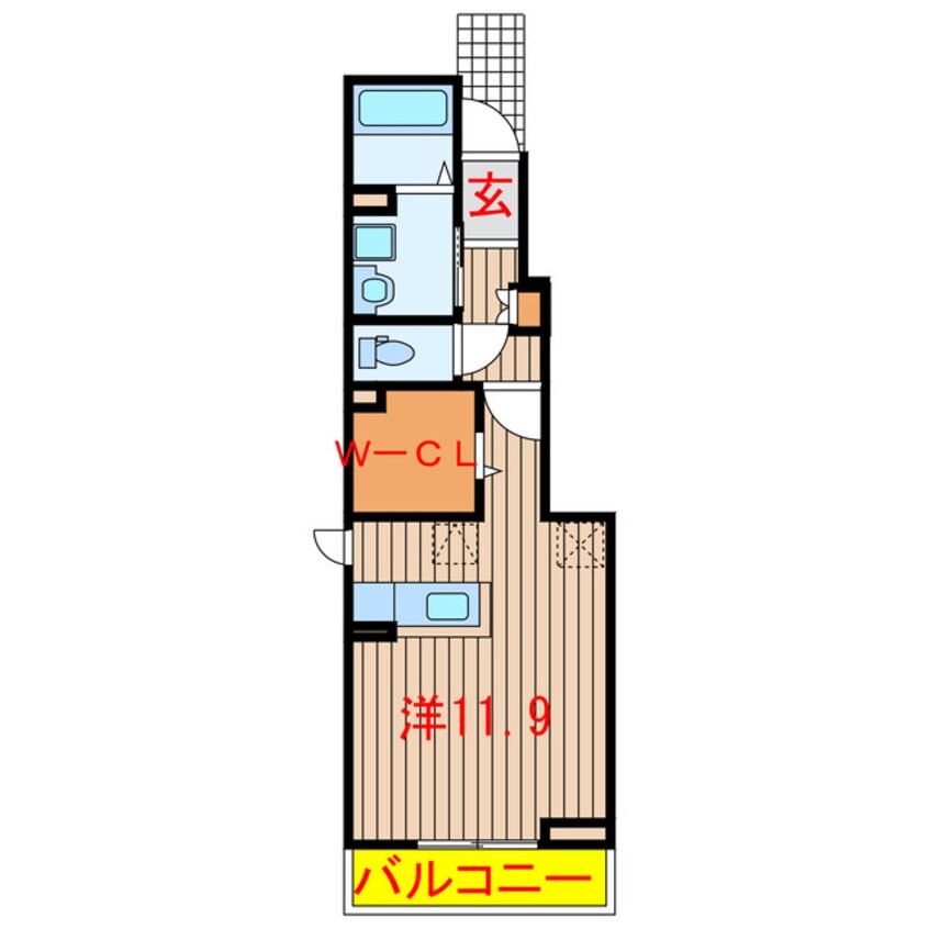 間取図 東葉高速鉄道/船橋日大前駅 徒歩5分 1階 築6年