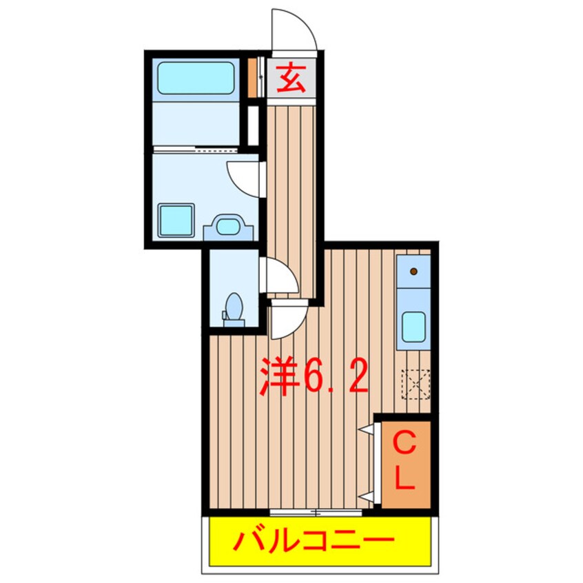 間取図 東葉高速鉄道/北習志野駅 徒歩10分 1階 築7年