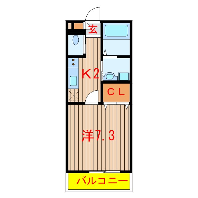 間取り図 ルージェ薬円台