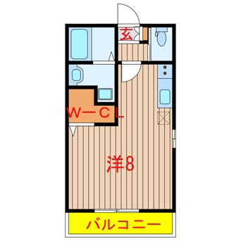 間取図 クオーレ習志野台Ⅰ