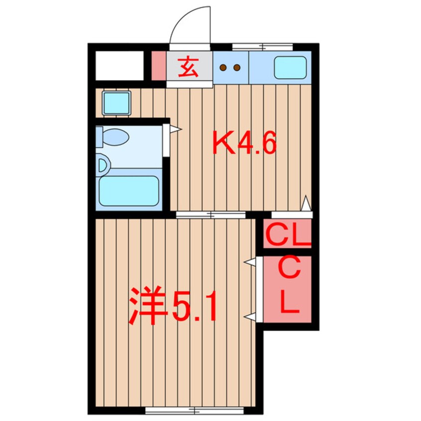 間取図 MORAN KITANARA