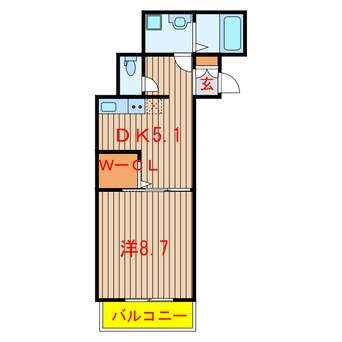 間取図 Papirusa（ﾊﾟﾋﾟﾙｰｻ）