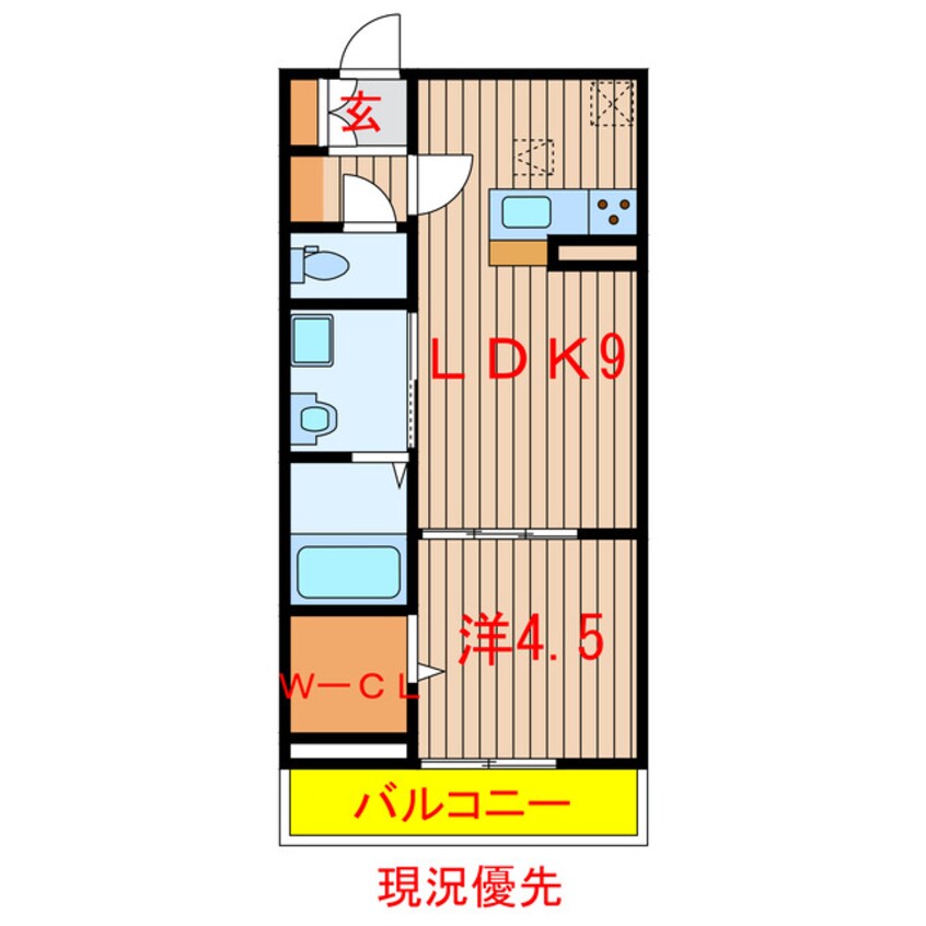 間取図 東葉高速鉄道/飯山満駅 徒歩2分 1階 築3年