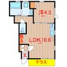 ESTRELA 1LDKの間取り
