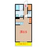 京成松戸線/習志野駅 徒歩15分 3階 築3年 1Rの間取り