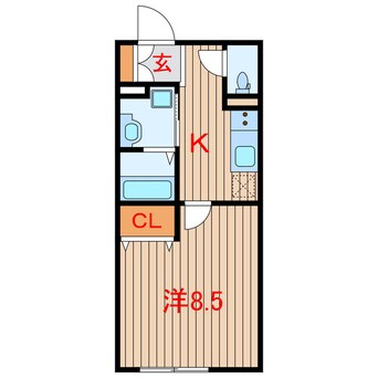 間取図 東葉高速鉄道/八千代緑が丘駅 徒歩13分 1階 築7年