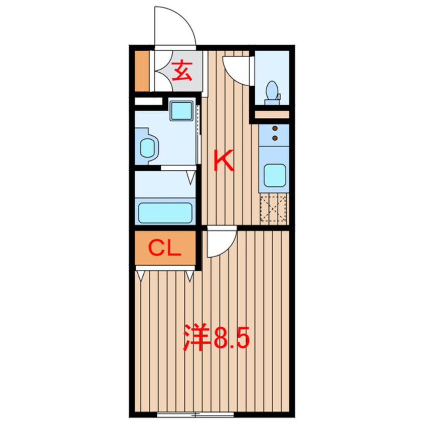 間取図 東葉高速鉄道/八千代緑が丘駅 徒歩13分 1階 築7年