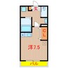 京成松戸線/高根木戸駅 徒歩4分 3階 築4年 1Rの間取り
