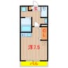 京成松戸線/高根木戸駅 徒歩4分 2階 築5年 1Rの間取り