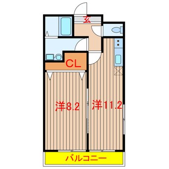 間取図 ソリス緑が丘