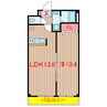 東葉高速鉄道/八千代緑が丘駅 徒歩9分 2階 築浅 1LDKの間取り