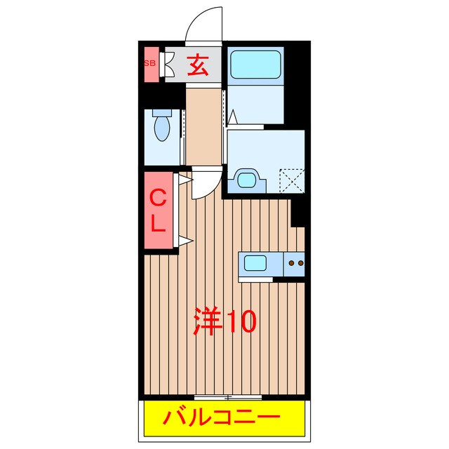 間取り図 クオーレ薬円台Ⅲ