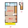 新京成電鉄新京成線/高根公団駅 徒歩3分 2階 1年未満 1LDKの間取り