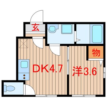 間取図 ベレガンス船橋