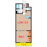 京成松戸線/鎌ケ谷大仏駅 徒歩4分 2階 1年未満 1LDKの間取り