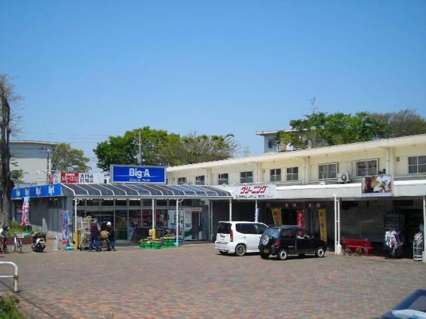ビッグ・エー船橋高根台店(ディスカウントショップ)まで534m 京成松戸線/高根公団駅 徒歩14分 1階 築38年