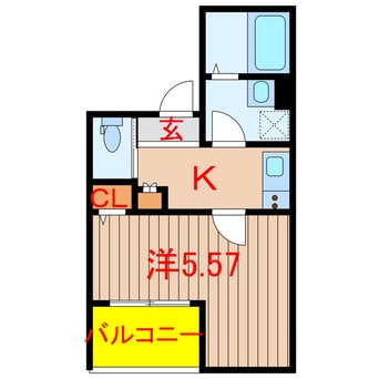 間取図 GRADUS三咲