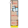 ミリアビタ習志野台 2LDKの間取り