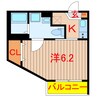 SR北習志野 1Kの間取り