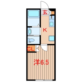 間取図 リヴェール三咲