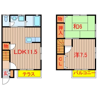 間取図 ハイムO・K