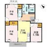 ディアス池田D‐Ｉ棟 3DKの間取り