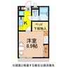コンフォート 1Kの間取り