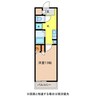 カレントピアザ 1Kの間取り