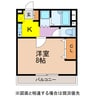 シャトー奥藤 1Kの間取り