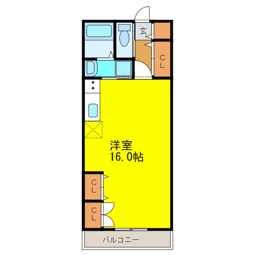 間取図 カルディア池田