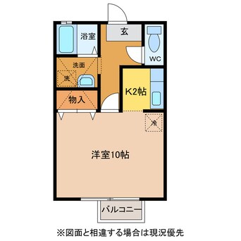 間取図 グリーンヒルＫ－Ⅰ