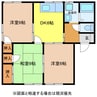 ハミング田川 3DKの間取り