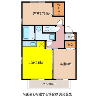 間取図 メゾン・ラ・パトリアＥ