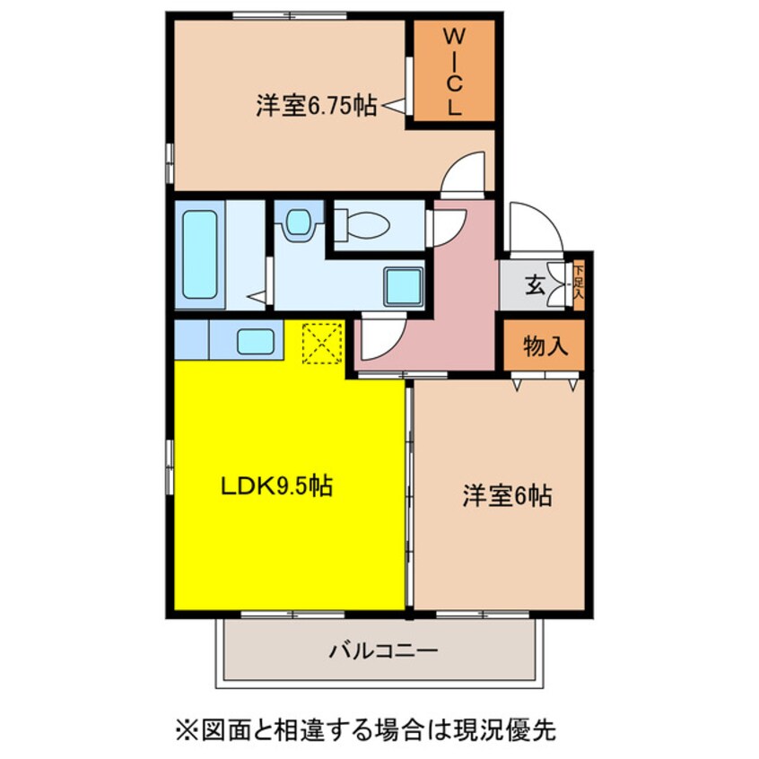 間取図 メゾン・ラ・パトリアＥ