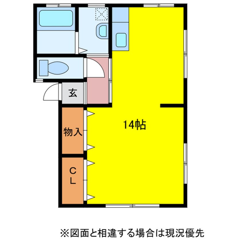 間取図 シャトレー植松