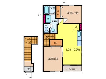 間取図 ラ・べレッツァⅠ・Ⅱ・Ⅲ