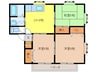 ビレッジ櫻 3DKの間取り